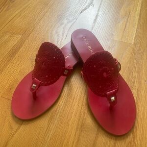 Jack Rogers Women's Vibrant Red Sandals